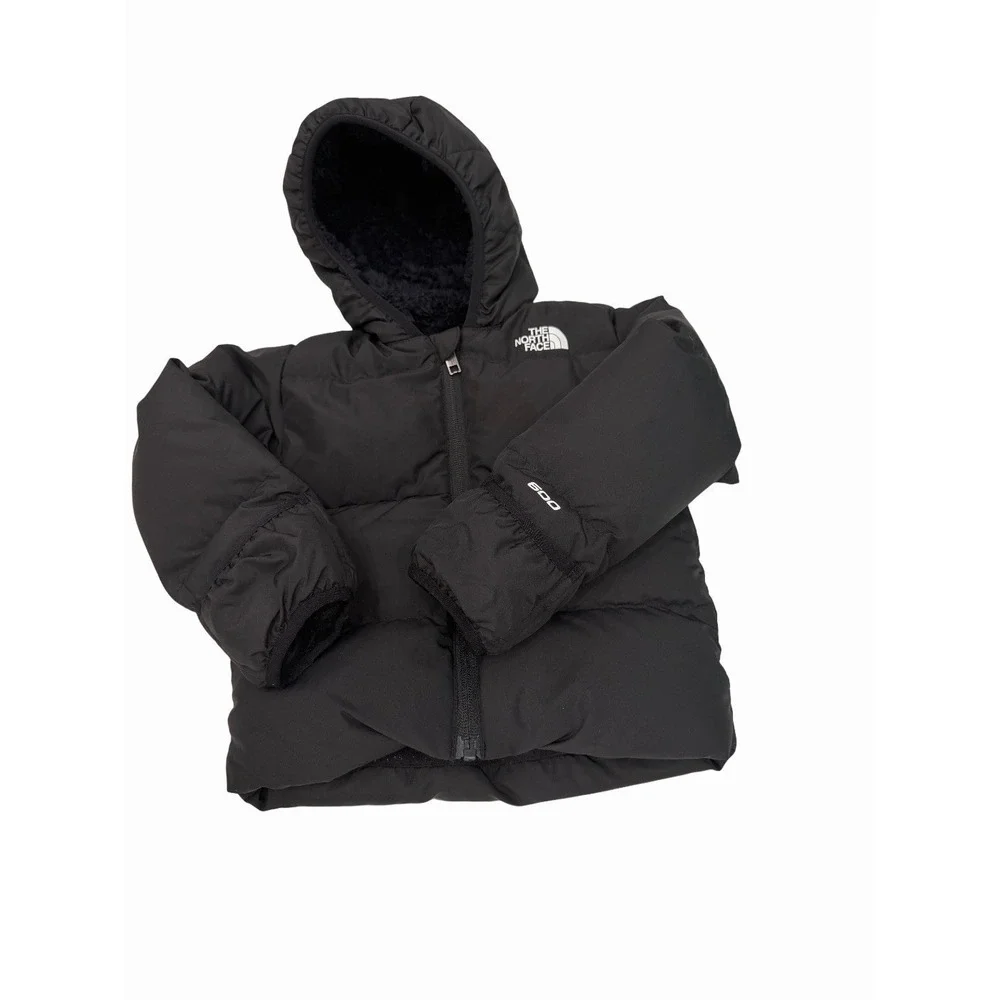 The North Face 600  Boys Down  Hooded Jacket Black Size 18-24 Month